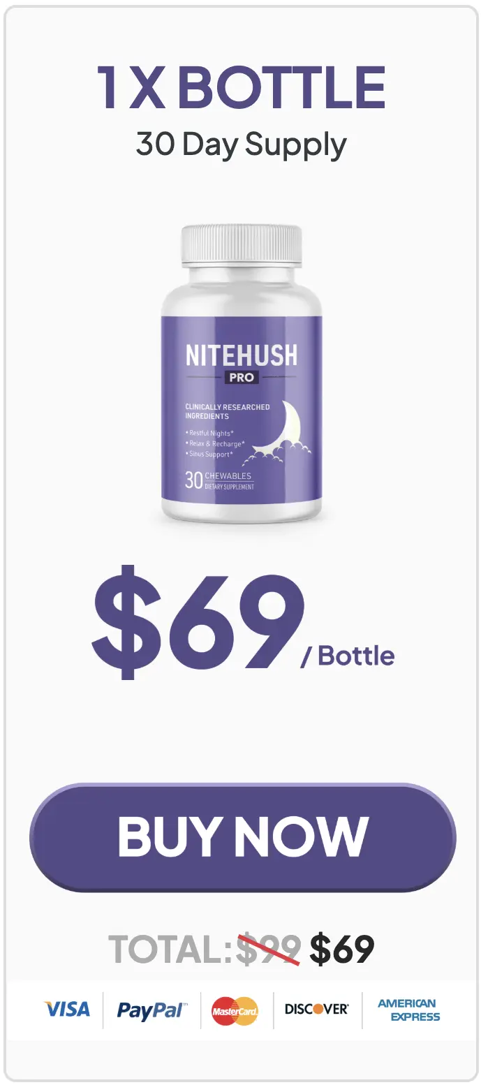 NiteHush Pro 1 bottle price