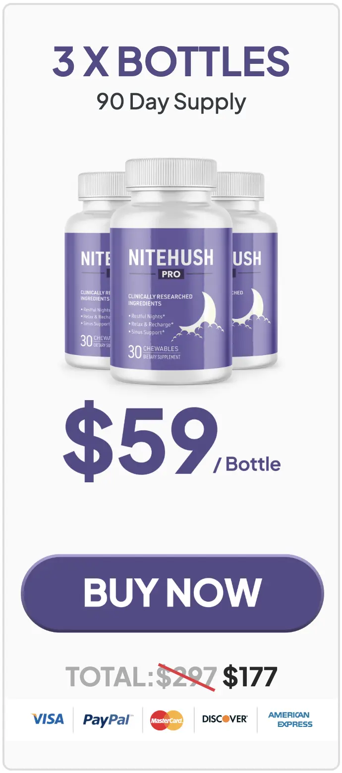 NiteHush Pro 3 bottle price